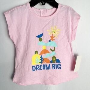 NWT Open Edit Dream Big Pink Shirt